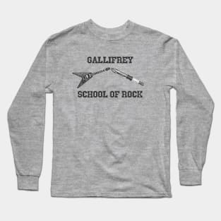 Gallifrey School of Rock Long Sleeve T-Shirt